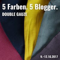 5 Farben. 5 Blogger. Blogtour – Double Gauze (Weinrot. Marine. Senfgelb. Blaugrün. Anthrazit.)